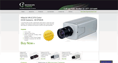 Desktop Screenshot of microscopecameras.com