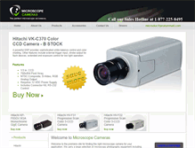 Tablet Screenshot of microscopecameras.com
